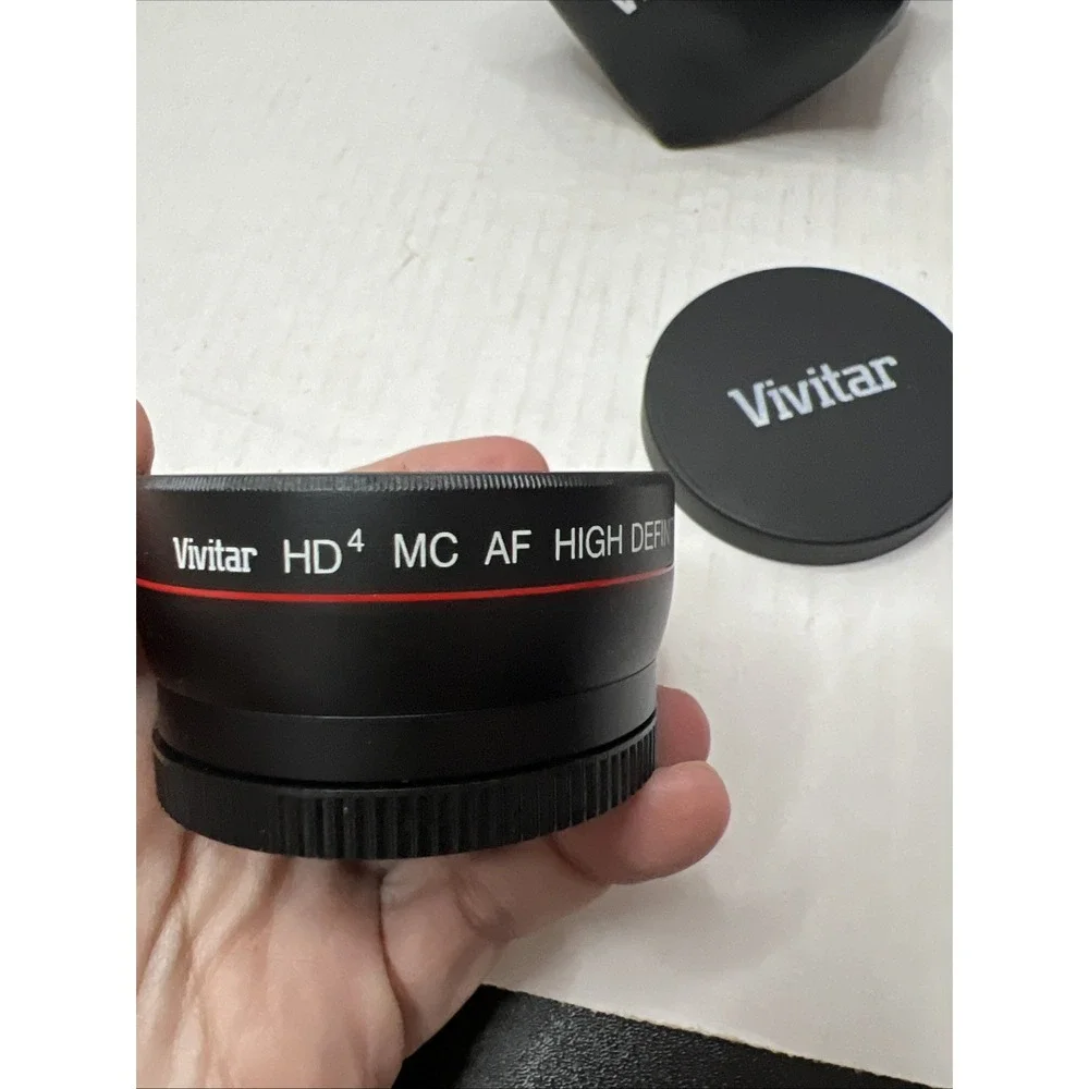Vivitar HD4 MC AF High Definition .43x Wide Angle Converter w Macro Japan Optics